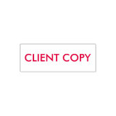 Business Client Copy Permastempel (Design)