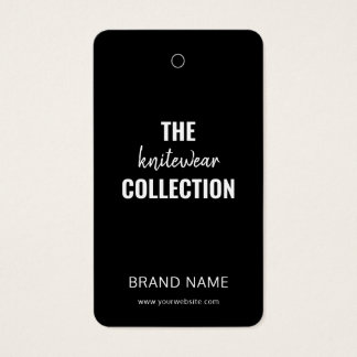 Business Clothing Moderne Hang Tag