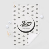 Business Club für Logos von Unternehmen in weißem  Golfhandtuch (Insitu)