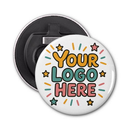 Business, Company, Advertising Your Logo Here Flaschenöffner (Vorderseite)