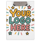 Business, Company, Advertising Your Logo Here Klemmbrett (Vorderseite)