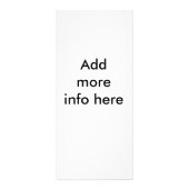 Business Company Door Hanger Brochure Flyer Hanger Werbekarte (Hinten)