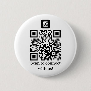 Business Connect mit uns QR-Code Button