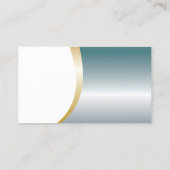 Business Consultant modern mit Logo-Vorlage Visitenkarte (Rückseite)