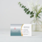 Business Consultant modern mit Logo-Vorlage Visitenkarte (Stehend Vorderseite)