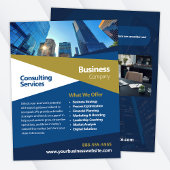 Business Consulting Corporate Flyer Template