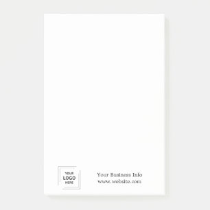 Business Corporate Branding   Ihr Logo Modern  Post-it Klebezettel
