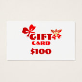 Business Custom Geschenkkarte Weihnachten Ed. (Vorderseite)