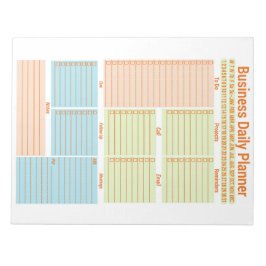Business Daily Planer, New Year Notepad Notizblock