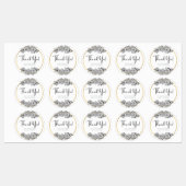 Business Danke, dass ihr Aufkleber seid (Blatt)