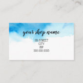 Business Danke, dass Sie eine Kartenbestellung ein Empfehlungskarte (Rückseite)