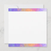 Business danke Karte Helle, farbenfrohe Kunst (Rückseite)