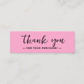 Business Danke Social Media Paket Beilage Telefonnummerkarte (Vorderseite)