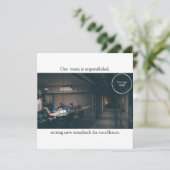 Business Danke Team Foto Corporate (Stehend Vorderseite)