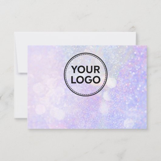 Business Dankeschön Karte / Packungsbeilage (Rückseite)