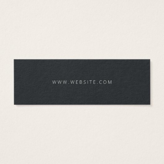 Business Dankeschön Label Hang Tag (Rückseite)