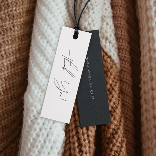 Business Dankeschön Label Hang Tag