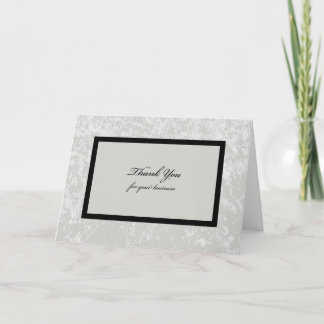 Business Danky Card — Corporate Grau Dankeskarte