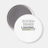 Business Degree Loading Business School Major Gift Magnet (Vorderseite/Rückseite)