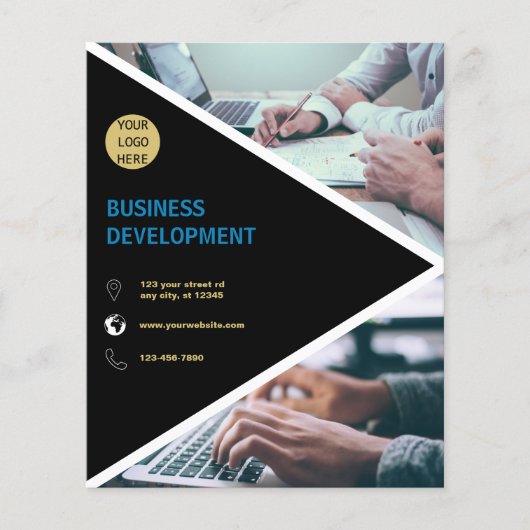 Business Development Business Flyer (Vorne)