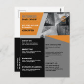 Business Development Business Postkarte (Vorne/Hinten)
