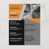 Business Development Business Postkarte (Vorderseite)
