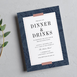 Business Dinner & Drinks - Marine Einladung