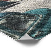 Business District, Shelby, North Carolina Vintag Poster (Ecke)