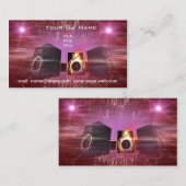 business_DJ Visitenkarte (Vorne/Hinten)