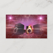 business_DJ Visitenkarte (Rückseite)