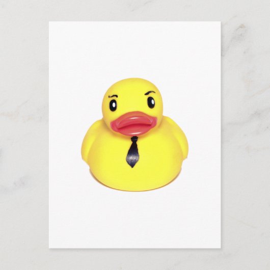 Business Duck Postkarte (Vorderseite)