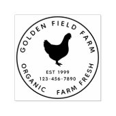 Business Eggs Einfache Minimalistische Markenbezei Permastempel (Design)