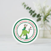 Business-Einzigartige Urlaubskarte Einladung (Stehend Vorderseite)