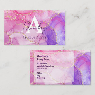 Business Elegant Beauty Visitenkarte