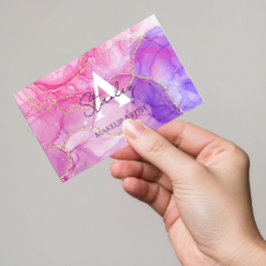 Business Elegant Beauty Visitenkarte