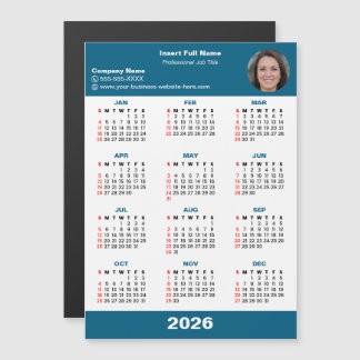 Business Entrepreneur 2026 Calendar Magnet