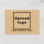 Business Erntedank Light Brown Discount Card Rabattkarte (Rückseite)