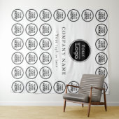 Business Event Corporate Party Tapestry Wandteppich (Beispiel (Horizontal))