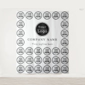 Business Event Corporate Party Tapestry Wandteppich (Vorderseite)