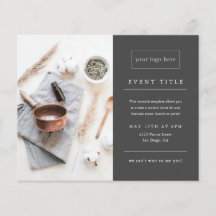 Business Event Grau Minimalistisches Berufliches F