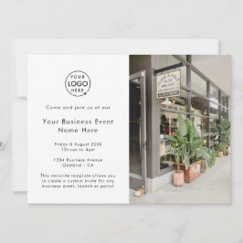 Business Event | MINIMALISTISCHES BERUFLICHES FOTO Einladung