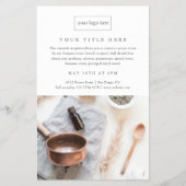 Business Event Minimalistisches Berufliches Foto Flyer (Vorne)