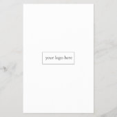 Business Event Minimalistisches Berufliches Foto Flyer (Hinten)