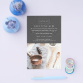 Business Event Minimalistisches Berufliches Foto Flyer (Einzeln)