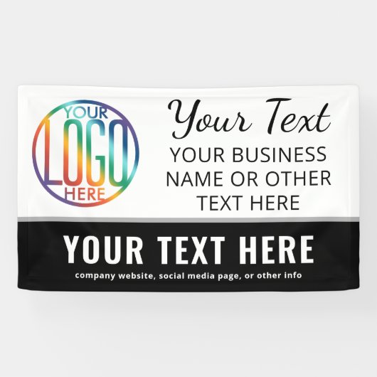 Business Event Modernes Berufliches Logo-Branding Banner (Horizontal)