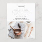 Business Event Promo Minimalistisches Berufliches  (Vorderseite)