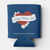 Business Event Red Heart Happy Mother Day Dosenkühler (Rückseite)
