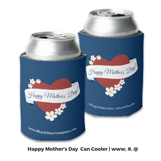 Business Event Red Heart Happy Mother Day Dosenkühler