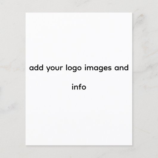 business flyer   (Vorne)