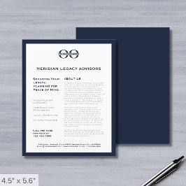 Business-Flyer mit Logo Flyer